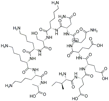 GAG P17 MA (104-115) Struktur