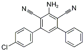 5'-AMINO-4-CHLORO-[1,1':3',1'']TERPHENYL-4',6'-DICARBONITRILE Struktur