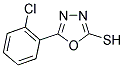 5-(2-CHLORO-PHENYL)-[1,3,4]OXADIAZOLE-2-THIOL Struktur