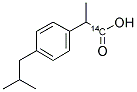 IBUPROFEN, RS, [CARBOXYL-14C] Struktur