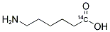 6-AMINOCAPROIC ACID, [1-14C] Struktur