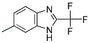 6-METHYL-2-(TRIFLUOROMETHYL)-1H-BENZIMIDAZOLE Struktur