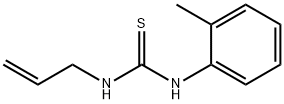 N-ALLYL-N'-(2-METHYLPHENYL)THIOUREA Struktur