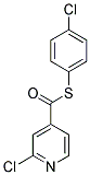 4-CHLOROPHENYL 2-CHLOROPYRIDINE-4-CARBOTHIOATE Struktur