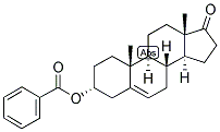 5-ANDROSTEN-3-ALPHA-OL-17-ONE BENZOATE Struktur