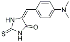 5-(4-DIMETHYLAMINO-BENZYLIDENE)-2-THIOXO-IMIDAZOLIDIN-4-ONE Struktur