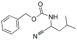 BENZYL (1-CYANO-3-METHYLBUTYL)CARBAMATE Struktur