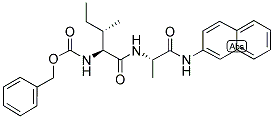 CBZ-ILE-L-ALA-BETA-NAPHTHYLAMIDE Struktur