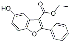 5-HYDROXY-2-PHENYL-BENZOFURAN-3-CARBOXYLIC ACID ETHYL ESTER Struktur