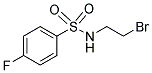 N1-(2-BROMOETHYL)-4-FLUOROBENZENE-1-SULFONAMIDE Struktur