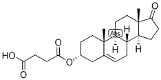 5-ANDROSTEN-3-ALPHA-OL-17-ONE HEMISUCCINATE Struktur