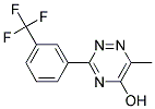 6-METHYL-3-[3-(TRIFLUOROMETHYL)PHENYL]-1,2,4-TRIAZIN-5-OL Struktur