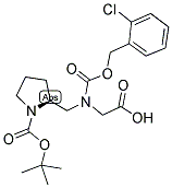 BOC-PRO-PSI[CH2N(2-CL-Z)]-GLY-OH Struktur