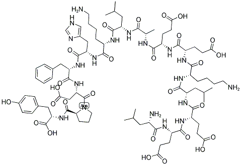 LEU-GLU-GLU-LEU-LYS-GLU-GLU-ALA-LEU-LYS-HIS-PHE-ASP-PRO-TYR Struktur
