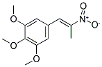 1-(3,4,5-TRIMETHOXYPHENYL)-2-NITROPROPENE Struktur