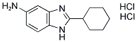 2-CYCLOHEXYL-1 H-BENZOIMIDAZOL-5-YLAMINE DIHYDROCHLORIDE Struktur