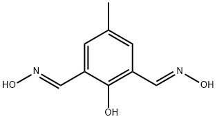 2-HYDROXY-5-METHYLISOPHTHALALDEHYDE DIOXIME Struktur