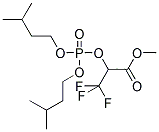 METHYL 2-([DI(ISOPENTYLOXY)PHOSPHORYL]OXY)-3,3,3-TRIFLUOROPROPANOATE Struktur