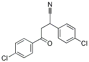 2,4-BIS(4-CHLOROPHENYL)-4-OXOBUTANENITRILE Struktur