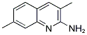 2-AMINO-3,7-DIMETHYLQUINOLINE Struktur