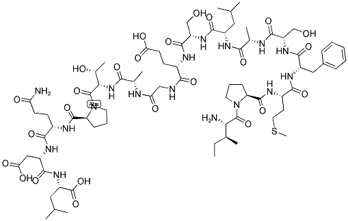 GAG P24 CA (37-52) Struktur