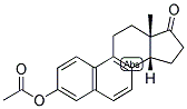 1,3,5(10), 6,8(14-BETA)-ESTRAPENTAEN-3-OL-17-ONE ACETATE Structure