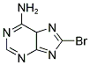 8-BROMO-5H-PURIN-6-YLAMINE Struktur