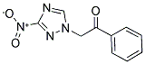 2-(3-NITRO-1H-1,2,4-TRIAZOL-1-YL)-1-PHENYL-1-ETHANONE Struktur