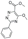 METHYL 5-METHOXY-3-PHENYL-1,2,4-TRIAZINE-6-CARBOXYLATE Struktur