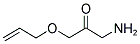 3-ALLYLOXY-2-OXYPROPYLAMINE Struktur