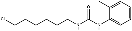 1-(6-CHLORO-HEXYL)-3-O-TOLYL-UREA Struktur