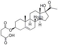 17-HYDROXYPREGNENOLONE HEMISUCCINATE Struktur