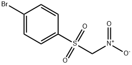 ((4-BROMOPHENYL)SULFONYL)NITROMETHANE Struktur