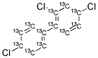 13C12-2,4,4'-TRICHLOROBIPHENYL Struktur