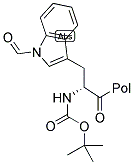 BOC-D-TRP(FOR)-PAM RESIN Struktur