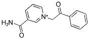 3-(AMINOCARBONYL)-1-(2-OXO-2-PHENYLETHYL)PYRIDINIUM Struktur