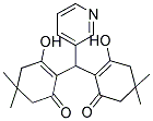 3-HYDROXY-2-((6-HYDROXY-4,4-DIMETHYL-2-OXOCYCLOHEX-1-ENYL)-3-PYRIDYLMETHYL)-5,5-DIMETHYLCYCLOHEX-2-EN-1-ONE Struktur