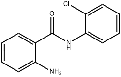 2-AMINO-N-(2-CHLOROPHENYL)BENZAMIDE Struktur