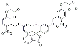 CMNB-CAGED FLUORESCEIN, DIPOTASSIUM SALT Struktur