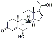 4-PREGNEN-6-BETA, 20-BETA-DIOL-3-ONE Struktur