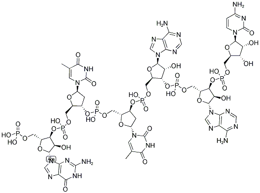 GTTAAC, 5'-PHOSPHORYLATED Struktur