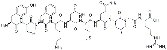 (TYR65,PHE67)-C5A (65-74) (HUMAN) Struktur