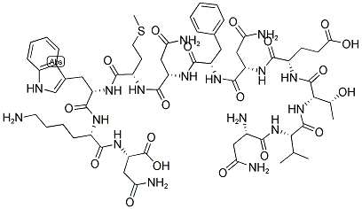 ASN-VAL-THR-GLU-ASN-PHE-ASN-MET-TRP-LYS-ASN Struktur