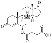 4-ANDROSTEN-6-BETA-OL-3,17-DIONE HEMISUCCINATE Struktur