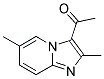 3-ACETYL-2,5-DIMETHYLPYRIDO[1,6-A]-1H-IMIDAZOLE Struktur