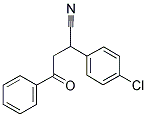 2-(4-CHLOROPHENYL)-4-OXO-4-PHENYLBUTANENITRILE Struktur