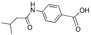 4-[(3-METHYLBUTANOYL)AMINO]BENZOIC ACID Struktur