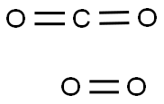 CARBON DIOXIDE, OXYGEN Struktur