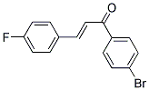 4-FLUORO-4'-BROMOCHALCONE Struktur