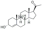 4-PREGNEN-3-ALPHA-OL-20-ONE Structure